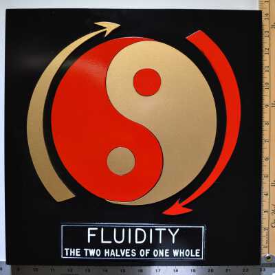 Stages of Cultivation "Fluidity" Wood Plaque