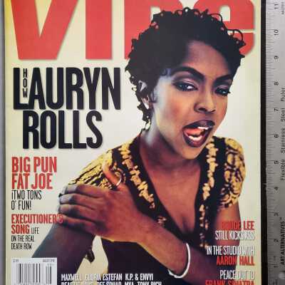 Vibe magazine August 1998