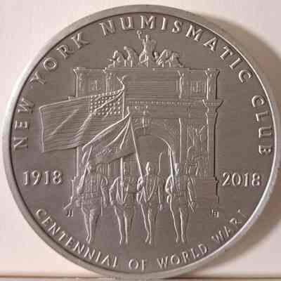 Medal commemorating the 77th Infantry Division