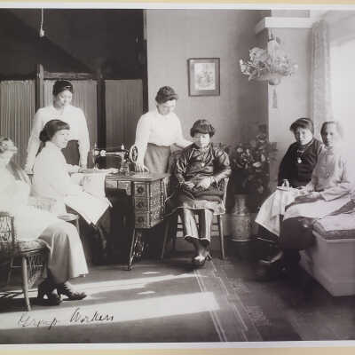 YWCA Sewing Work Group 1916