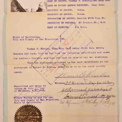 Certificate of Birth