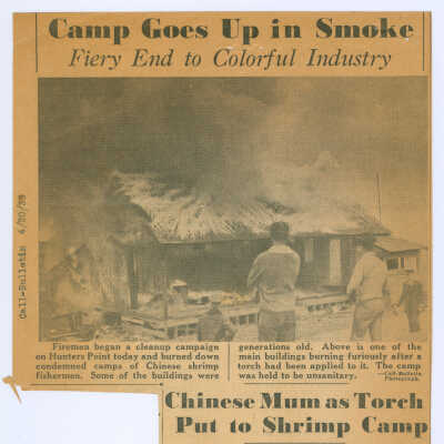 Camp Goes Up in Smoke: Fiery End to Colorful Industry
