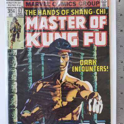 Master of Kung Fu Marvel Comic book, August 1978