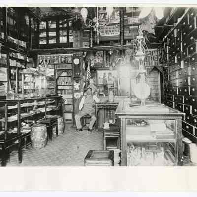 Photograph of Chinese General Merchandise and Herb Store, San Francisco Chinatown, circa 1915