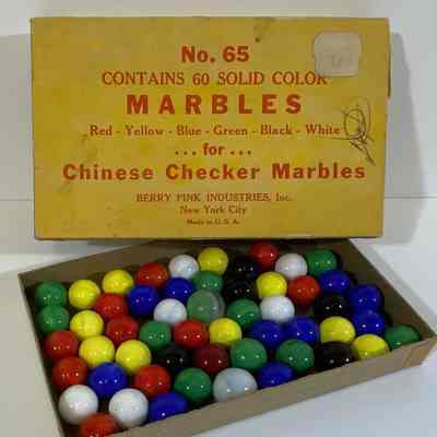Chinese Checker Marbles