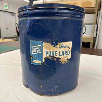 Lard Tin Oscar Meyer