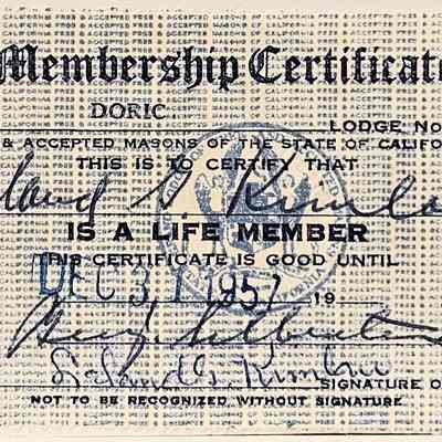 Membership cards