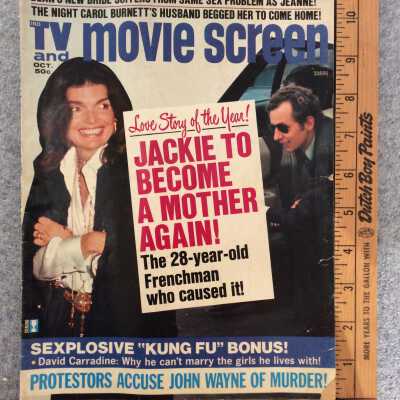 TV and Movie Screen magazine October 1973