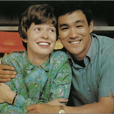 Bruce Lee and Linda Cadwell