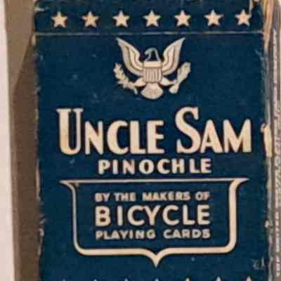 Uncle Sam Pinochle cards