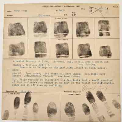 Wong Fong finger prints file