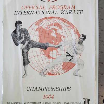 International Karate Official Program 1964