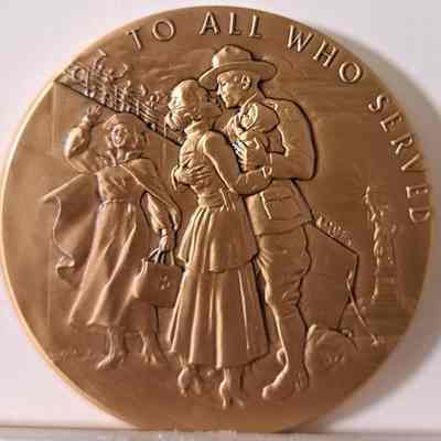 Medal commemorating the 77th Infantry Division
