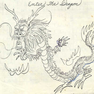 Enter the Dragon Dragon Drawing