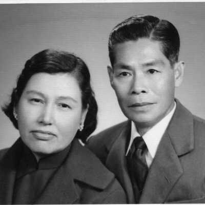 Photograph of Bruce Lee's Parents