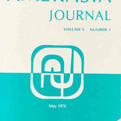 Amerasia Journal
