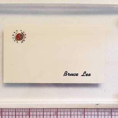 Business Card Bruce Lee