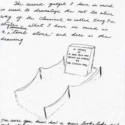 Letter from Bruce Lee to George Lee