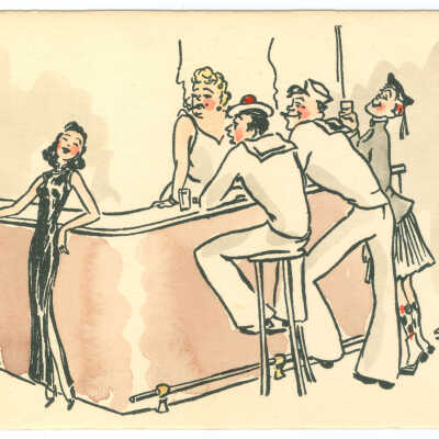 Scene at a Bar