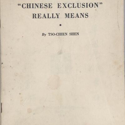 What "Chinese Exclusion" Really Means
