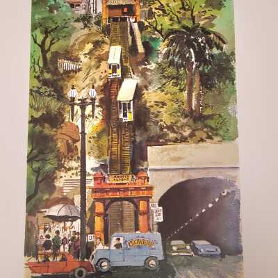 Angels Flight print