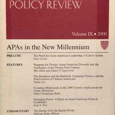 Asian American Policy Review - Volume IX - 2000