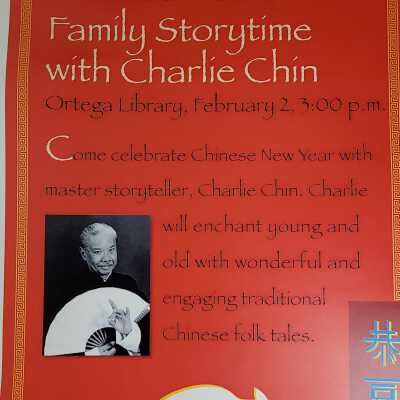 Chinese New Year Family Storytime with Charlie Chin