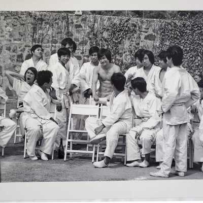 Enter the Dragon production photo, 1973