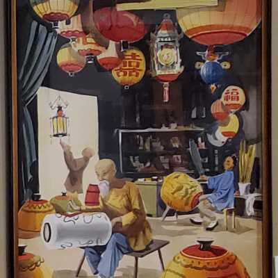 Lantern Making in San Francisco