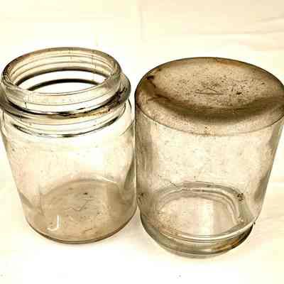 Glass jars