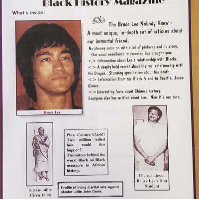 Black History Magazine (Xerox copy) 1999