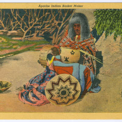 Apache Indian Basket Maker
