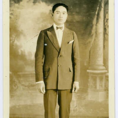 Postcard, A Chinese Man