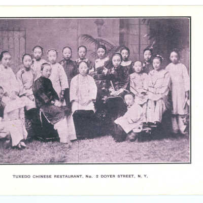 Postcard, New York, Tuxedo Chinese Restaurant