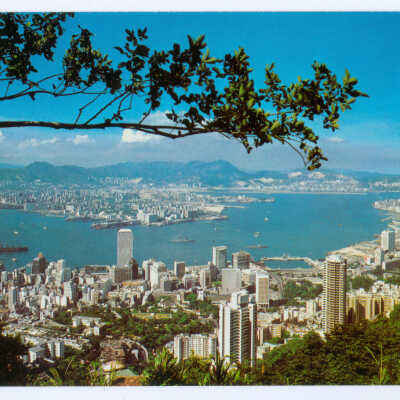 Postcard Set, China, Hong Kong, Hong Kong & Kowloon from the Peak