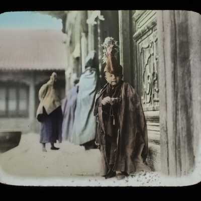Glass Lantern Slide, Child