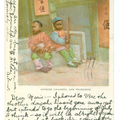 Chinese Children, San Francisco.