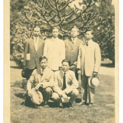 6 Chinese Men in Suit and Ties