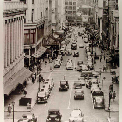 Photograph, Chinatown, Grant Ave. looking at Market St., SF