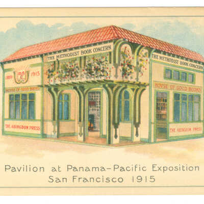Postcard, San Francisco, Pavilion at Panama-Pacific Exposition San Francisco 1915