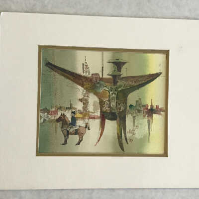 Shang Wine Vessel Mounted Soldier