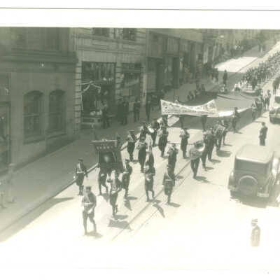 Postcard, San Francisco, Sun Yat-Sen Funeral Procession