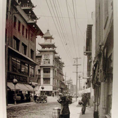Photograph, Chinatown, Grant & California Sts., SF