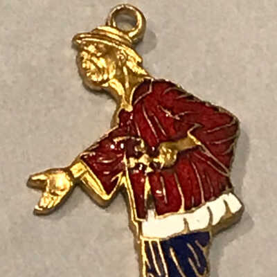 "Glauber Cockee" racist advertising pendant