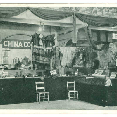 Postcard, China Display