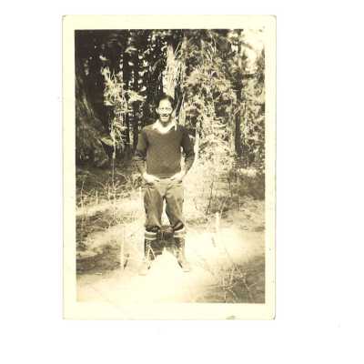 Chinese Man in the Forest