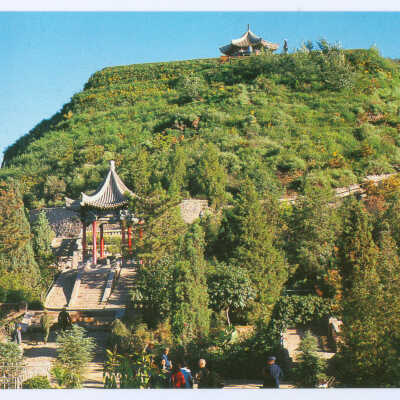 Postcard Set, Mongolia, The Tomb of Wang Zhaojun