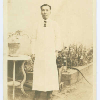 A Chinese Man Standing