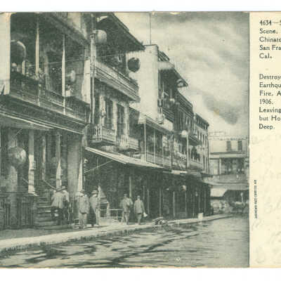 Postcard, San Francisco, Chinatown, Street Scene, Chinatown, San Francisco, Cal.