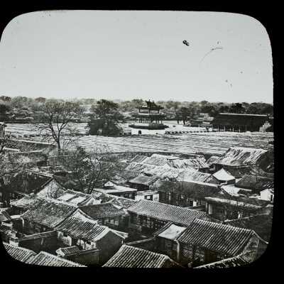 Glass Lantern Slide, Panoramic View